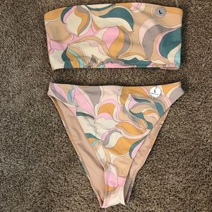 Forever 21 high waisted bikini set